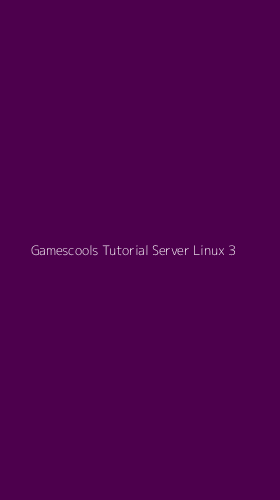 Tampilan Antarmuka Aplikasi Gamescools Tutorial Server Linux - 3