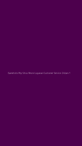 Tampilan Antarmuka Aplikasi Gametoto Rtp Situs Resmi Layanan Customer Service 24jam - 1