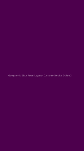Tampilan Antarmuka Aplikasi Gangster 4d Situs Resmi Layanan Customer Service 24jam - 2