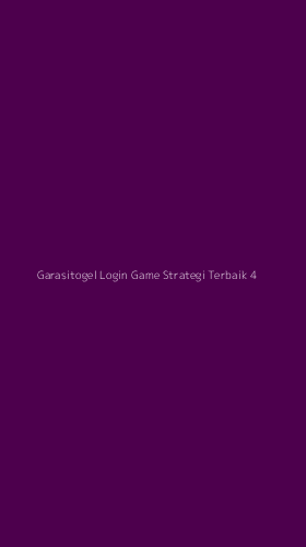 Tampilan Antarmuka Aplikasi Garasitogel Login Game Strategi Terbaik - 4
