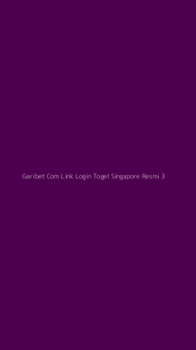 Tampilan Antarmuka Aplikasi Garibet Com Link Login Togel Singapore Resmi - 3