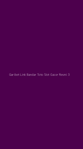 Tampilan Antarmuka Aplikasi Garibet Link Bandar Toto Slot Gacor Resmi - 3