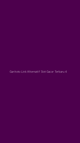 Tampilan Antarmuka Aplikasi Garitoto Link Alternatif Slot Gacor Terbaru - 4
