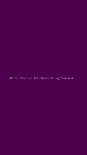 Tampilan Antarmuka Aplikasi Gaswin Prediksi Toto Macau Paling Akurat - 4