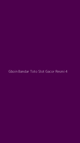 Tampilan Antarmuka Aplikasi Gboin Bandar Toto Slot Gacor Resmi - 4