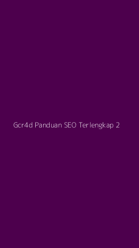 Tampilan Antarmuka Aplikasi Gcr4d Panduan Seo Terlengkap - 2