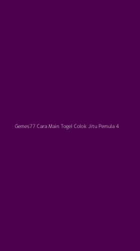 Tampilan Antarmuka Aplikasi Gemes77 Cara Main Togel Colok Jitu Pemula - 4
