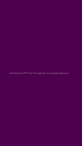 Tampilan Antarmuka Aplikasi Gemilang Hoki Rtp Slot Tertinggi Hari Ini Gampang Maxwin - 4