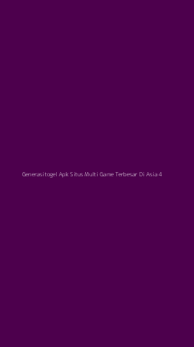 Tampilan Antarmuka Aplikasi Generasitogel Apk Situs Multi Game Terbesar Di Asia - 4