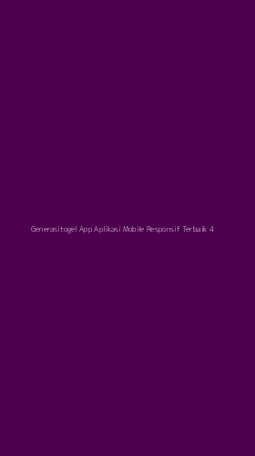 Tampilan Antarmuka Aplikasi Generasitogel App Aplikasi Mobile Responsif Terbaik - 4