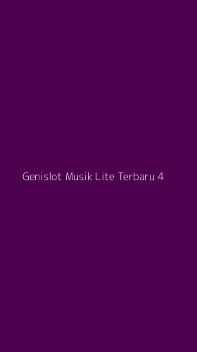 Tampilan Antarmuka Aplikasi Genislot Musik Lite Terbaru - 4