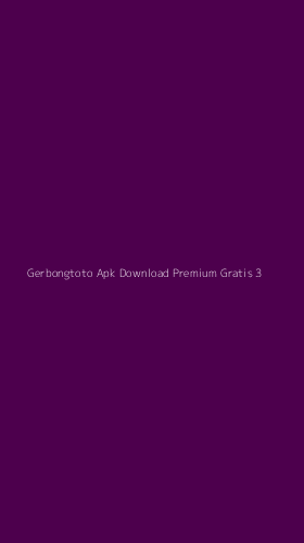 Tampilan Antarmuka Aplikasi Gerbongtoto Apk Download Premium Gratis - 3