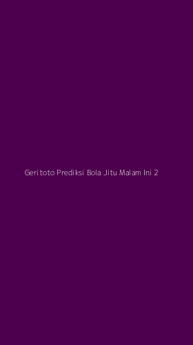 Tampilan Antarmuka Aplikasi Geritoto Prediksi Bola Jitu Malam Ini - 2