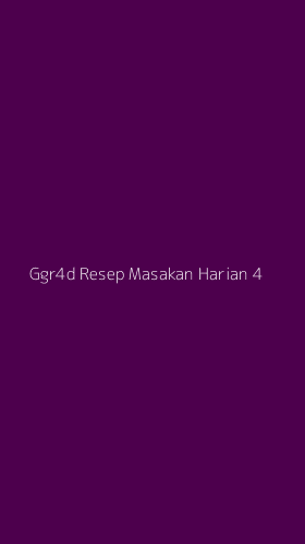 Tampilan Antarmuka Aplikasi Ggr4d Resep Masakan Harian - 4