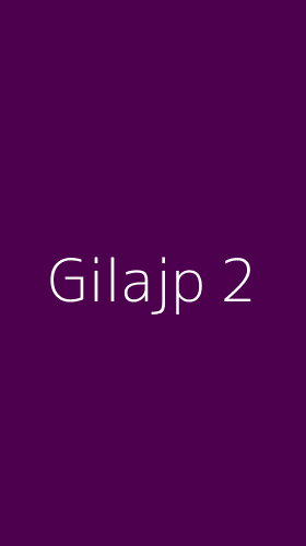 Tampilan Antarmuka Aplikasi Gilajp - 2