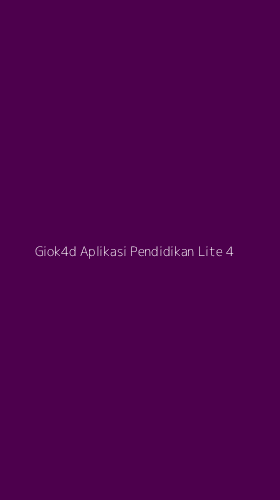 Tampilan Antarmuka Aplikasi Giok4d Aplikasi Pendidikan Lite - 4