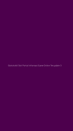 Tampilan Antarmuka Aplikasi Giototo4d Slot Portal Informasi Game Online Terupdate - 3