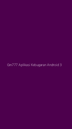 Tampilan Antarmuka Aplikasi Gm777 Aplikasi Kebugaran Android - 3