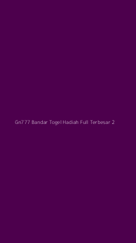 Tampilan Antarmuka Aplikasi Gn777 Bandar Togel Hadiah Full Terbesar - 2