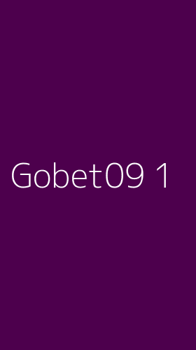 Tampilan Antarmuka Aplikasi Gobet09 - 1