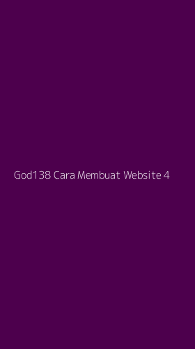 Tampilan Antarmuka Aplikasi God138 Cara Membuat Website - 4