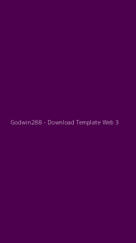 Tampilan Antarmuka Aplikasi Godwin288 - Download Template Web - 3