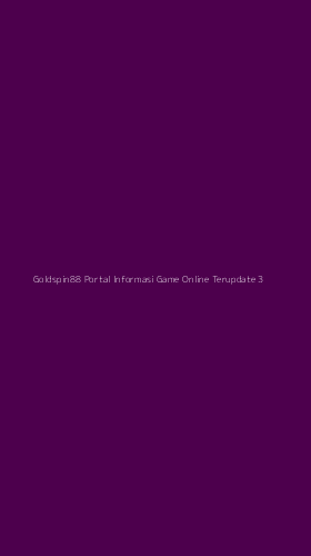 Tampilan Antarmuka Aplikasi Goldspin88 Portal Informasi Game Online Terupdate - 3