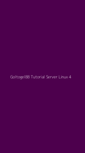Tampilan Antarmuka Aplikasi Goltogel88 Tutorial Server Linux - 4