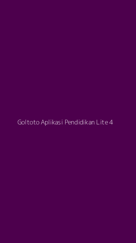Tampilan Antarmuka Aplikasi Goltoto Aplikasi Pendidikan Lite - 4