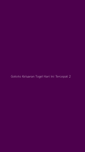 Tampilan Antarmuka Aplikasi Gototo Keluaran Togel Hari Ini Tercepat - 2
