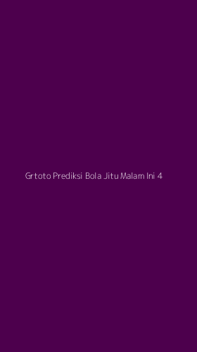 Tampilan Antarmuka Aplikasi Grtoto Prediksi Bola Jitu Malam Ini - 4