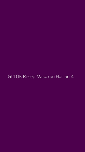 Tampilan Antarmuka Aplikasi Gt108 Resep Masakan Harian - 4