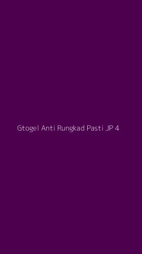 Tampilan Antarmuka Aplikasi Gtogel Anti Rungkad Pasti Jp - 4