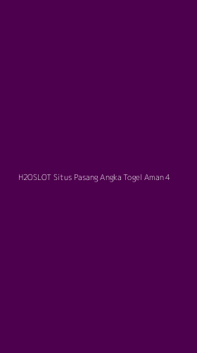 Tampilan Antarmuka Aplikasi H2oslot Situs Pasang Angka Togel Aman - 4