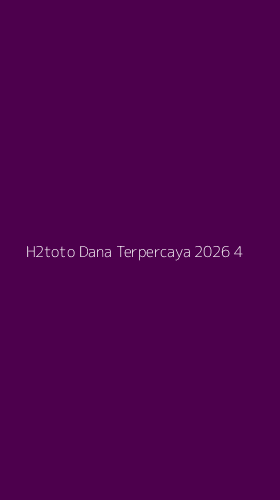 Tampilan Antarmuka Aplikasi H2toto Dana Terpercaya 2026 - 4