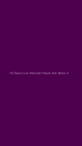 Tampilan Antarmuka Aplikasi H5 Okwin Link Alternatif Resmi Anti Blokir - 4