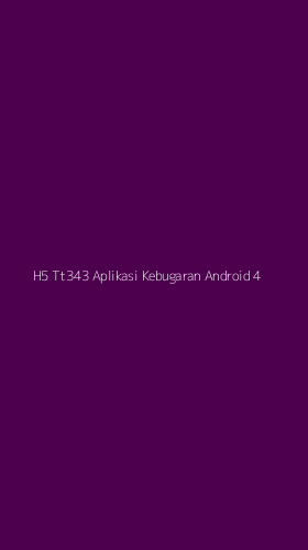Tampilan Antarmuka Aplikasi H5 Tt343 Aplikasi Kebugaran Android - 4