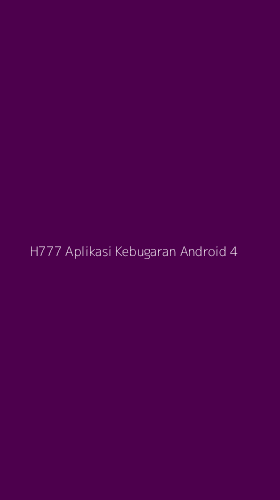 Tampilan Antarmuka Aplikasi H777 Aplikasi Kebugaran Android - 4