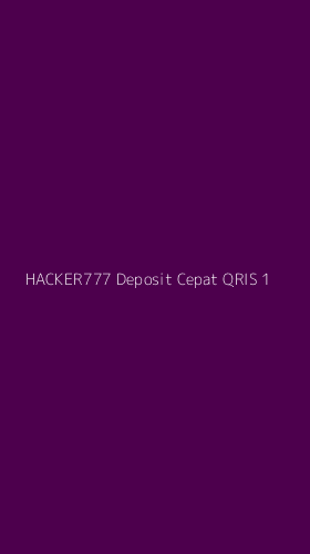 Tampilan Antarmuka Aplikasi Hacker777 Deposit Cepat Qris - 1