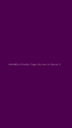 Tampilan Antarmuka Aplikasi Hahabola Prediksi Togel Jitu Hari Ini Akurat - 3