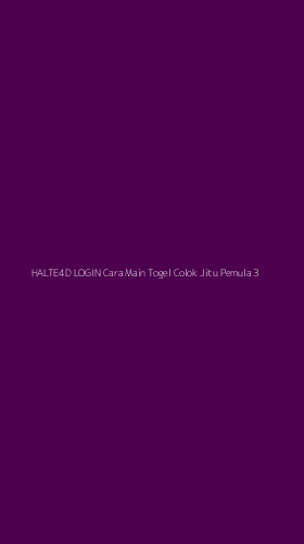 Tampilan Antarmuka Aplikasi Halte4d Login Cara Main Togel Colok Jitu Pemula - 3