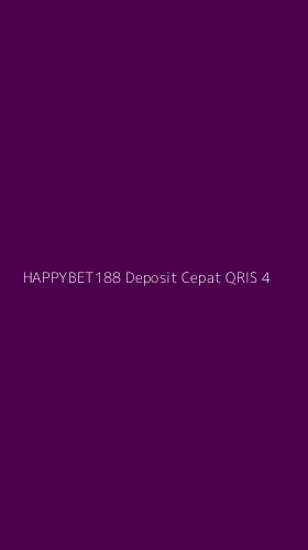 Tampilan Antarmuka Aplikasi Happybet188 Deposit Cepat Qris - 4