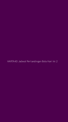 Tampilan Antarmuka Aplikasi Harta4d Jadwal Pertandingan Bola Hari Ini - 2