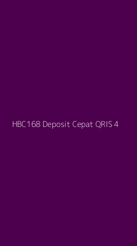 Tampilan Antarmuka Aplikasi Hbc168 Deposit Cepat Qris - 4