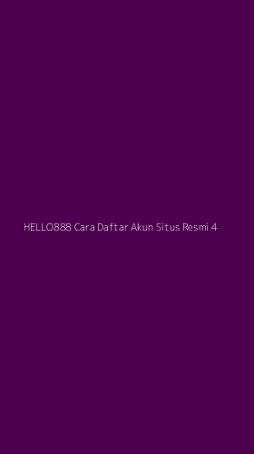 Tampilan Antarmuka Aplikasi Hello888 Cara Daftar Akun Situs Resmi - 4