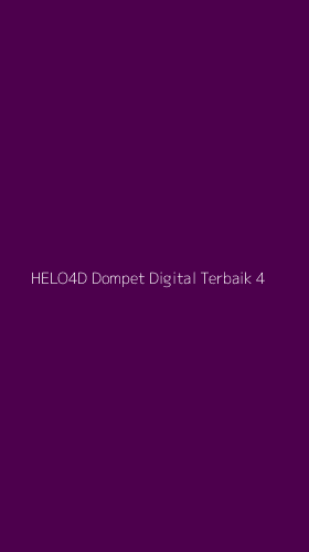 Tampilan Antarmuka Aplikasi Helo4d Dompet Digital Terbaik - 4