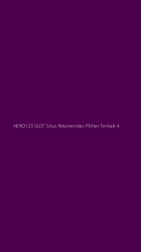 Tampilan Antarmuka Aplikasi Hero123 Slot Situs Rekomendasi Pilihan Terbaik - 4