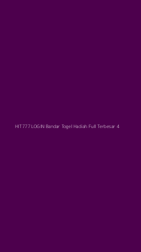 Tampilan Antarmuka Aplikasi Hit777 Login Bandar Togel Hadiah Full Terbesar - 4