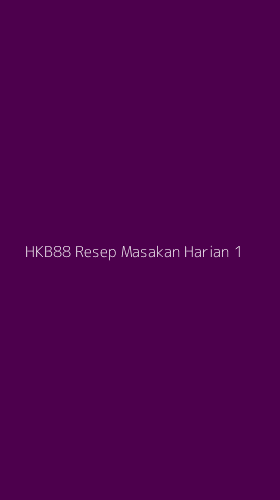 Tampilan Antarmuka Aplikasi Hkb88 Resep Masakan Harian - 1
