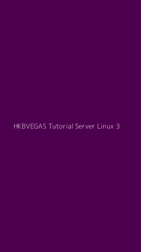 Tampilan Antarmuka Aplikasi Hkbvegas Tutorial Server Linux - 3